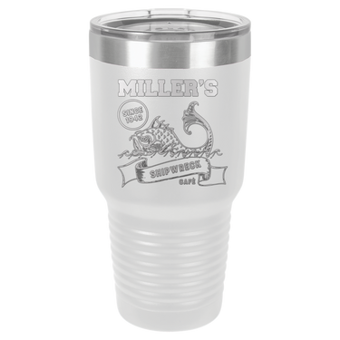 Miller's Shipwreck Cafe Tumbler Bottle